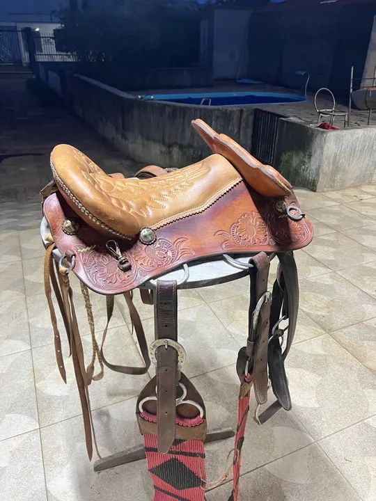 Sela de Montaria em Couro - Foto 3