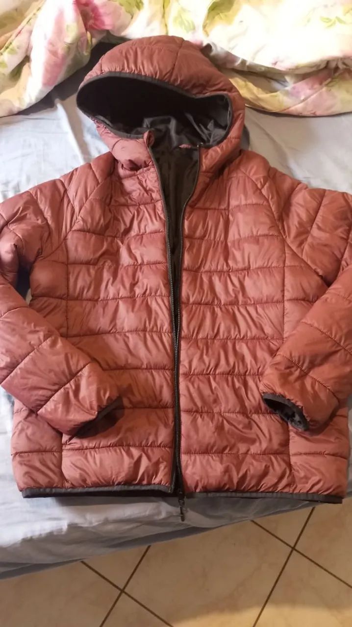Jaqueta Puffer Reversível