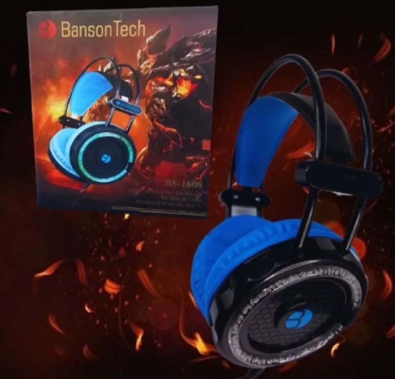 Fone Gamer Headset Fone de Ouvido Gamer BS-1608