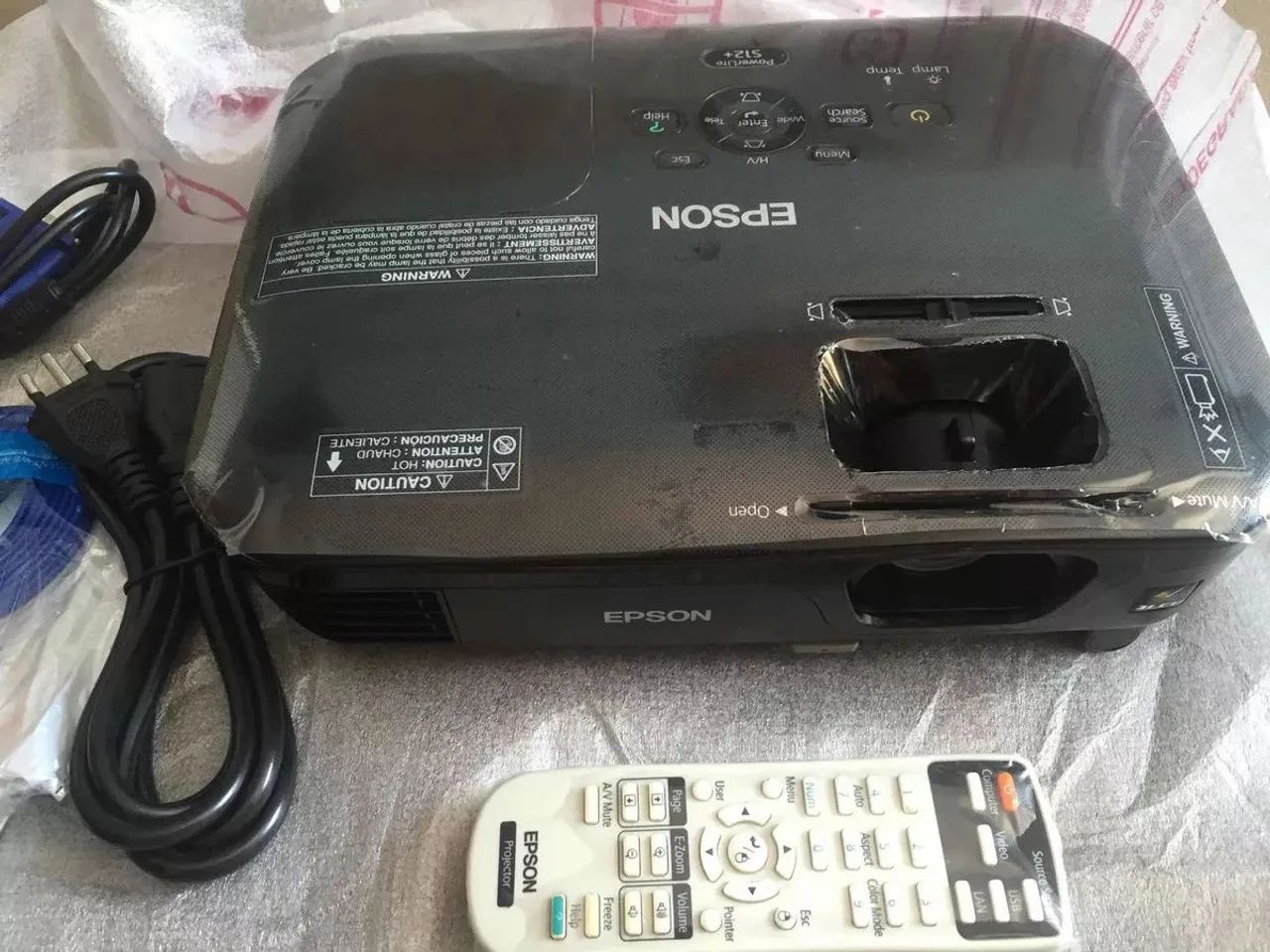 Projetor Epson LCD, modelo H430A - Foto 6