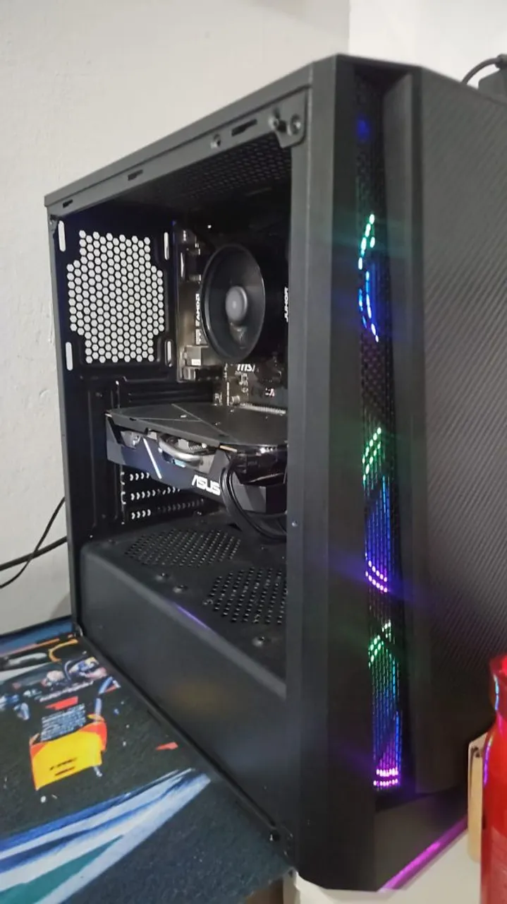 PC Gamer Ryzen 5 2600 RX 5500 XT 8gb 16gb RAM