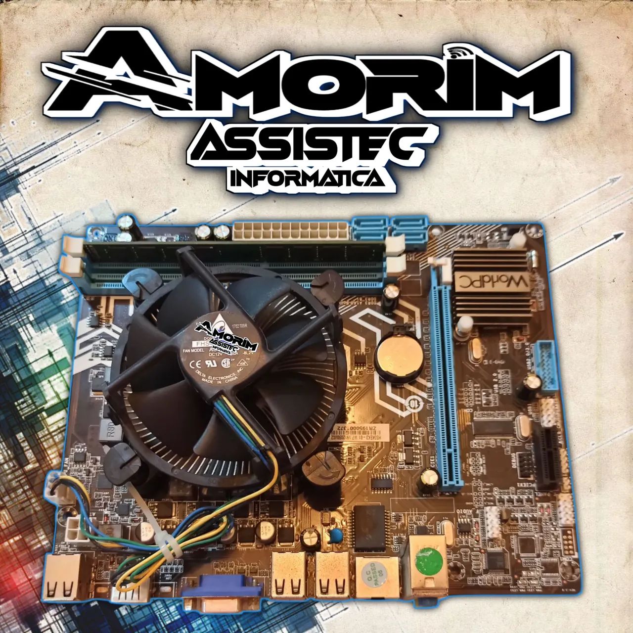 Kit i5-650 + Placa Mãe + 4GB.