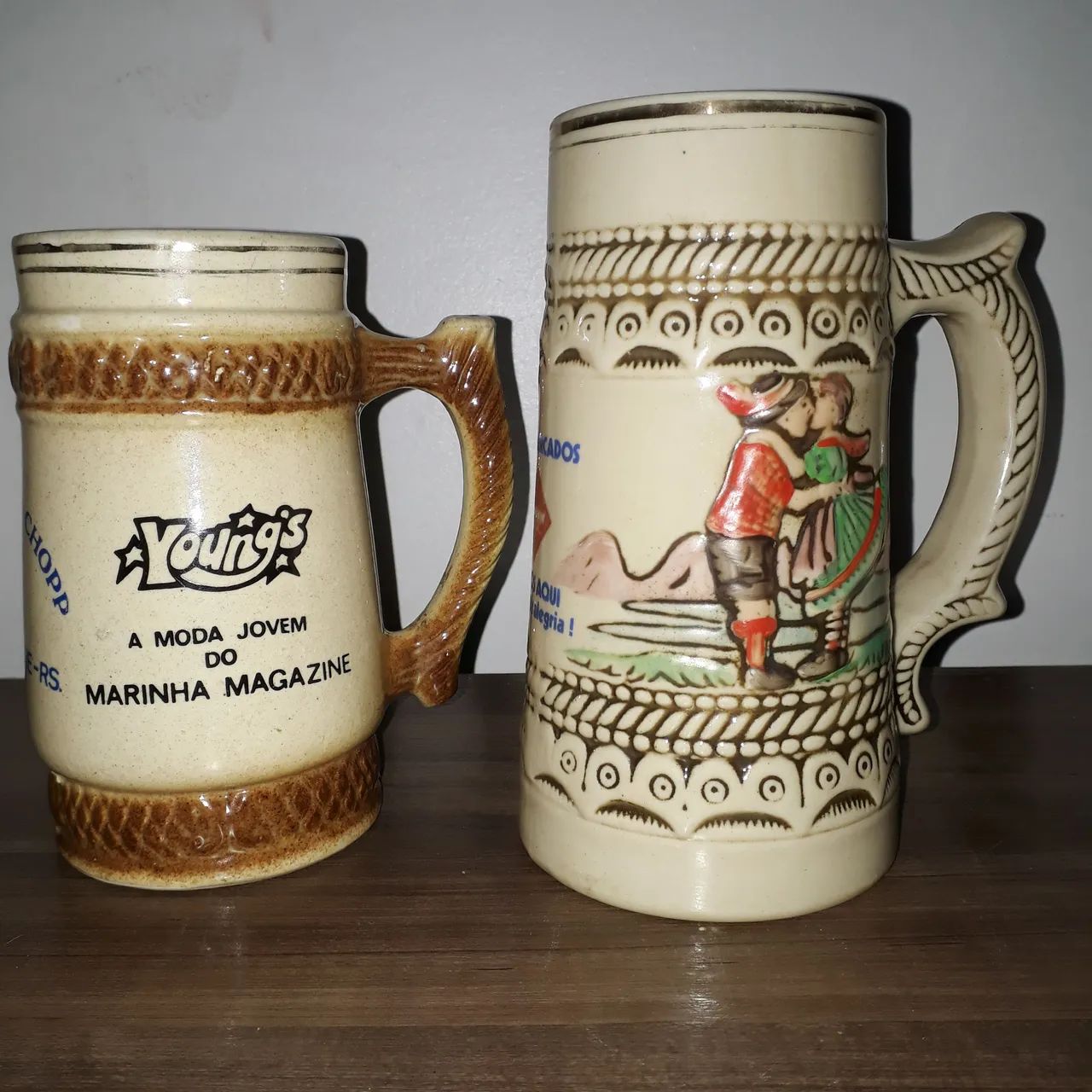 Canecas de Chopp Young's e Alemã