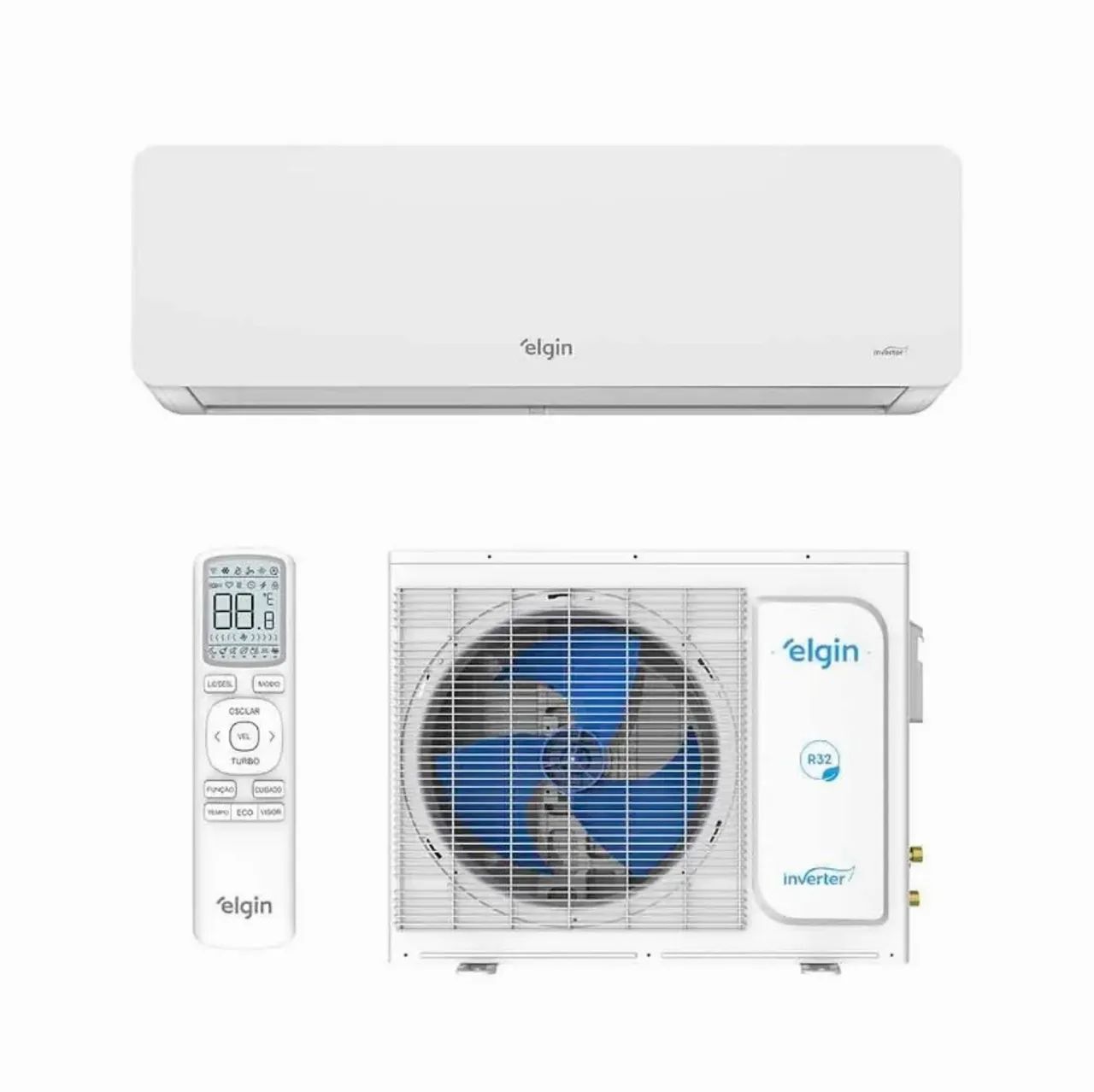 NOVO LACRADO - Ar Condicionado Split Inverter Elgin 12000 BTUs Frio