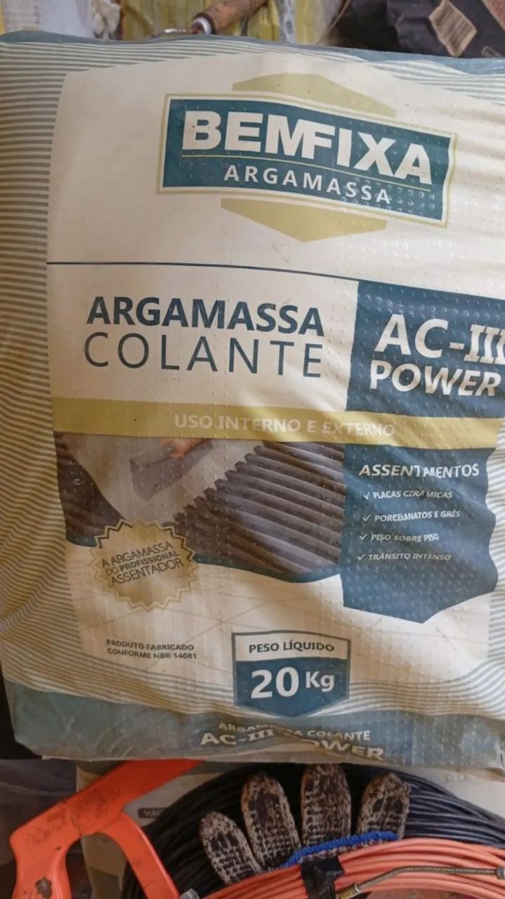 Argamassa Colante AC-II Power Bemfixa 20kg
