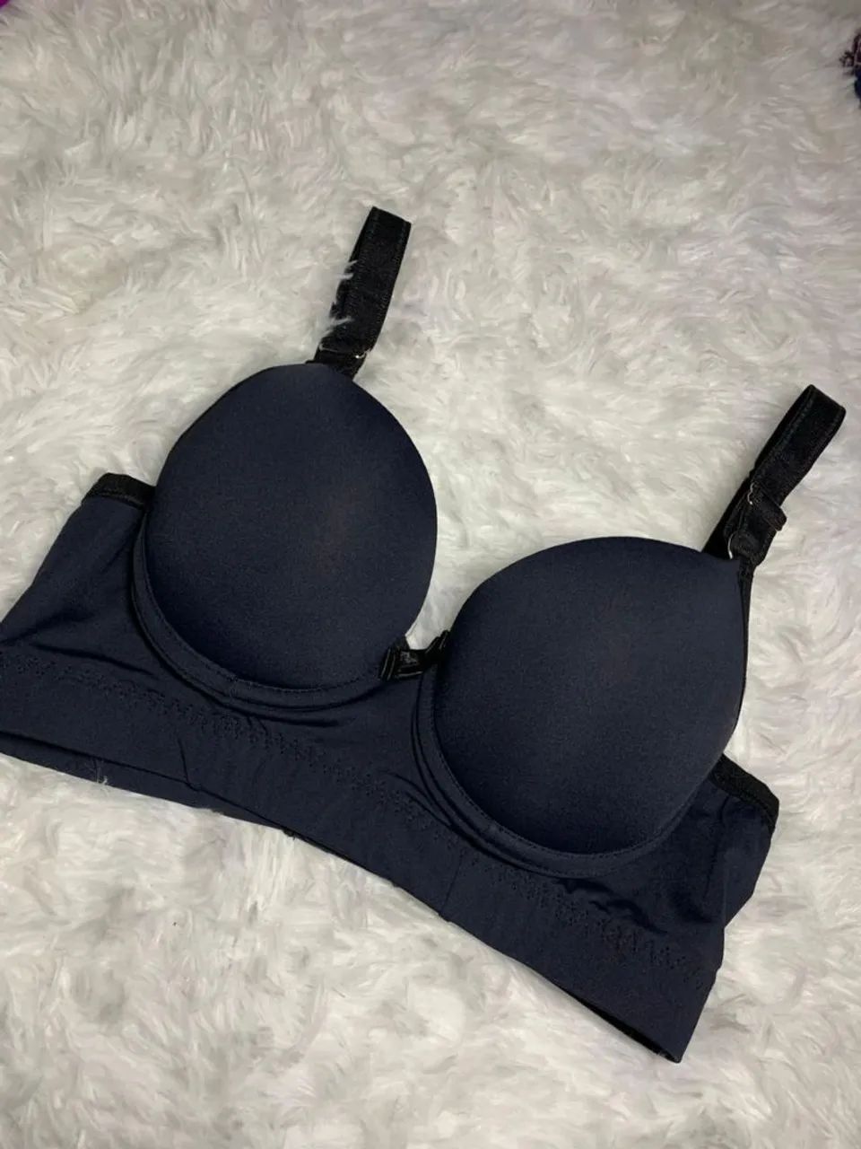 Sutiã de microfibra alça reforçada  - Foto 2