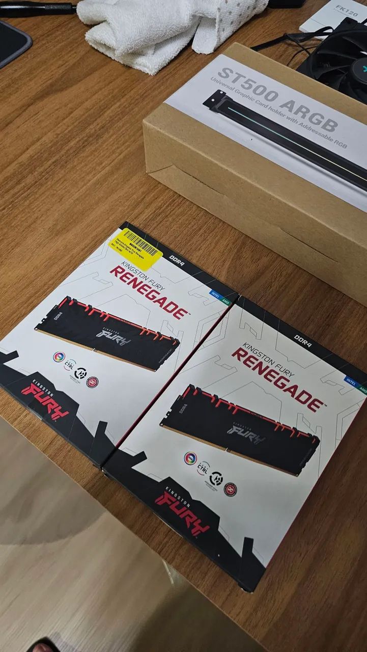 Memória ram ddr4 32GB renegade 2x1664308007252865120