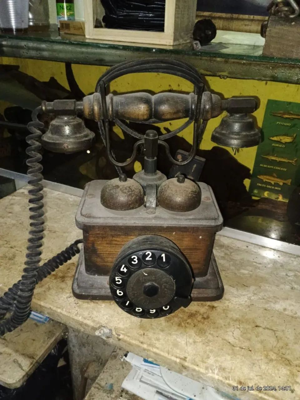 Vendo o telefone antigo para decoração ou coleção