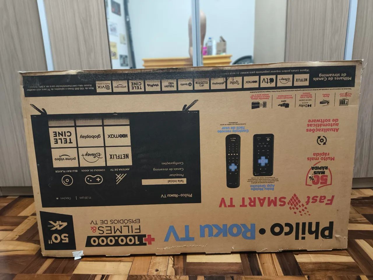 TV Philco - Roku TV 50" LED, 4K, UHD, SMART - Foto 2