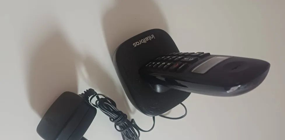 Telefone Sem Fio Digital C/ Indentificador Intelbras Preto