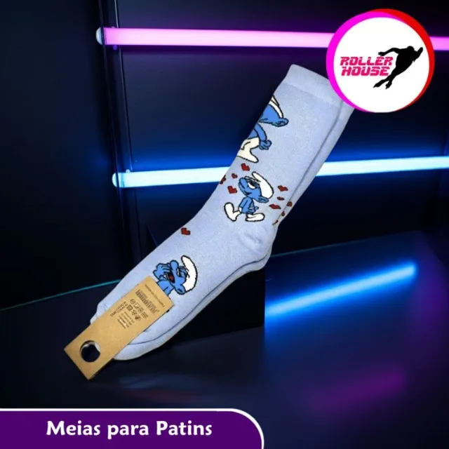 Meia Infantil para Patins / Tênis Várias Estampas