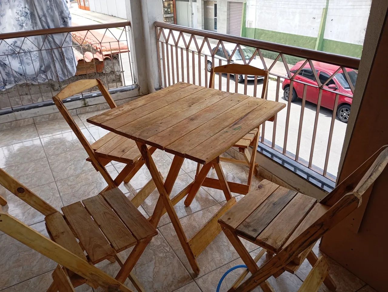 Jogo de mesa dobravel - Foto 4