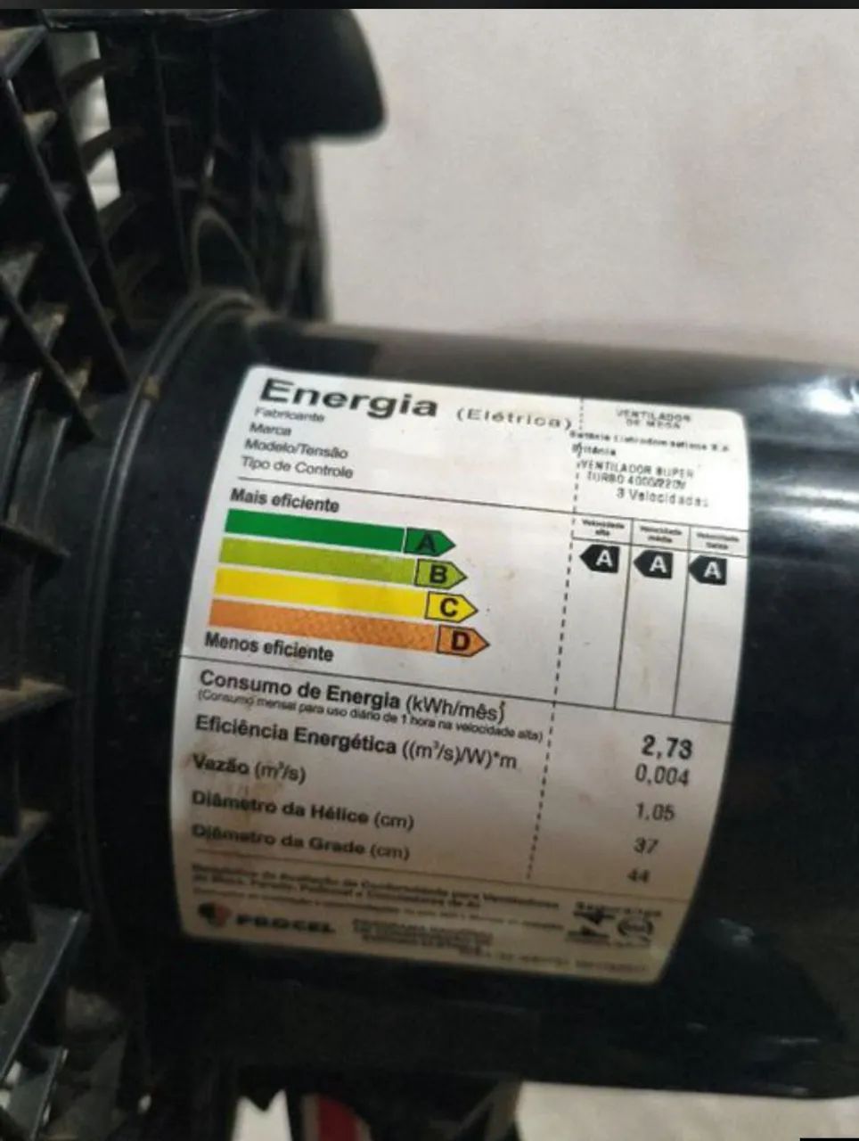 ventilador Britânia turbo 64330720981634122