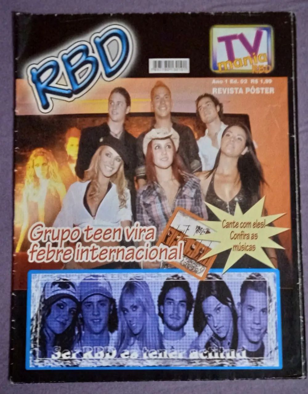 Lote com DVDs e pôsters RBD  - Foto 4