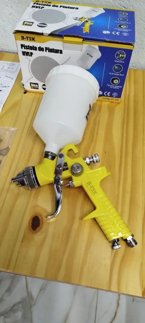 Pistola pintura automotiva 