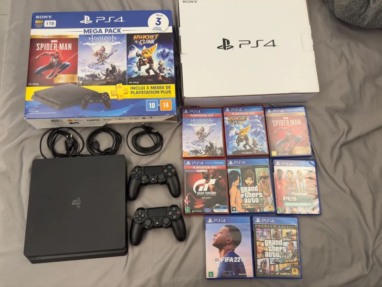 PLAYSTATION 4 (PS4) - 1Tb - MEGA PACK