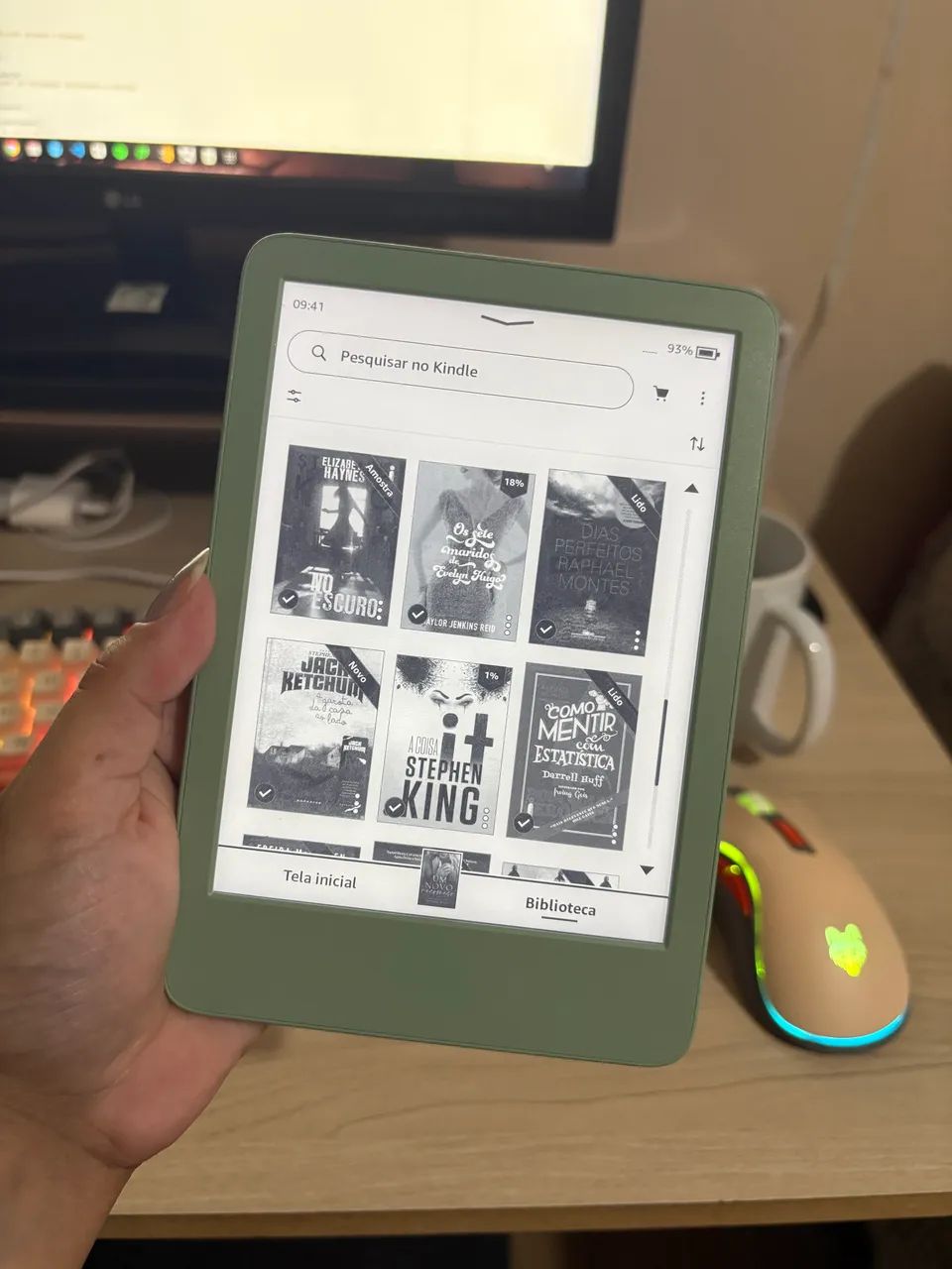 Kindle 11ª geração - 11 GB verde matcha - Notebooks - Maria