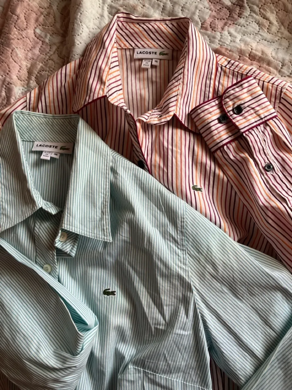 Camisas Lacoste Listradas - Elegância e Conforto
