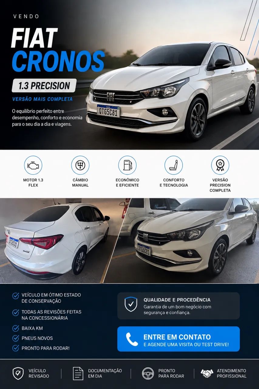 Fiat Cronos Precision 1.3 16V Flex Aut. 2023