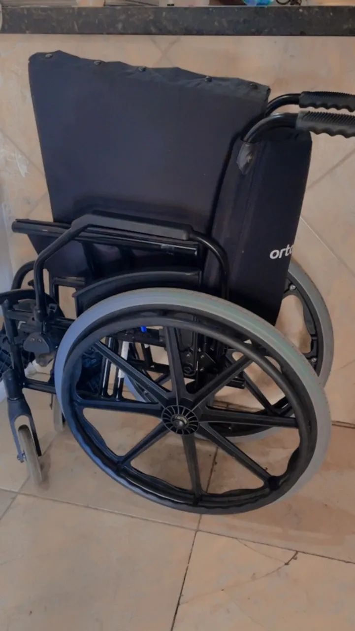 CADEIRA DE RODAS ORTOBRAS KF NOVA - Foto 3