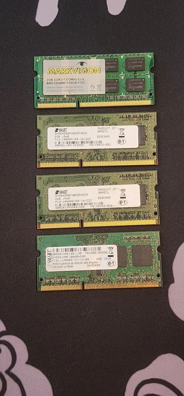 Memórias ram ddr3