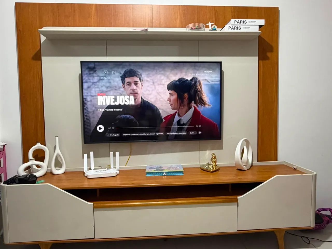 Painel e rack 