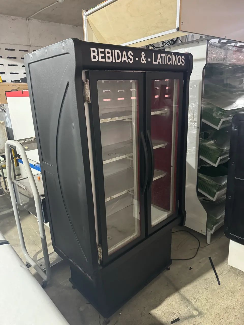 Geladeira auto serviço 2 portas placa  - Foto 2