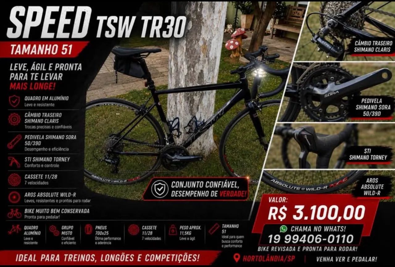 Vendo Speed TSW TR 30 