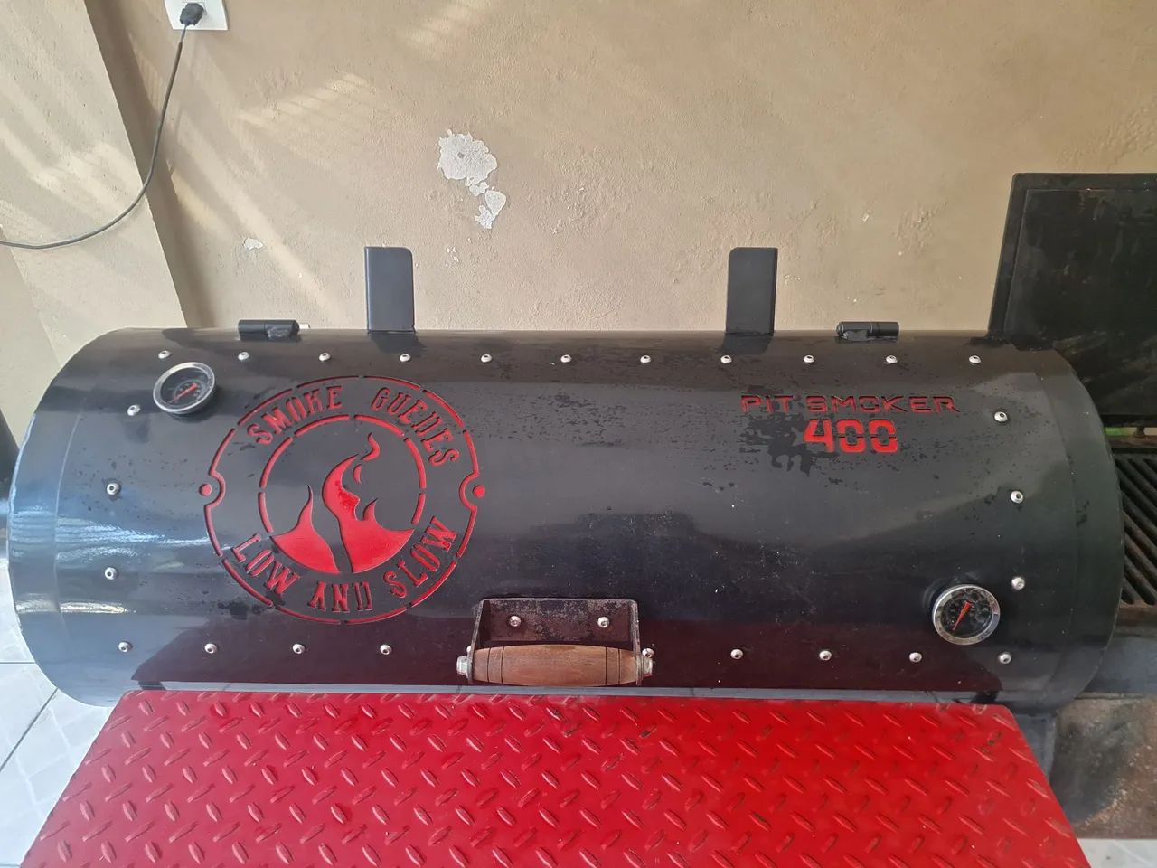 Vende churrasqueira e defumadora  - Foto 3