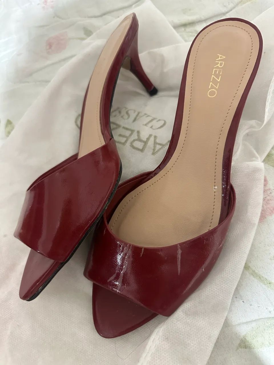 Saltinho arezzo vermelho