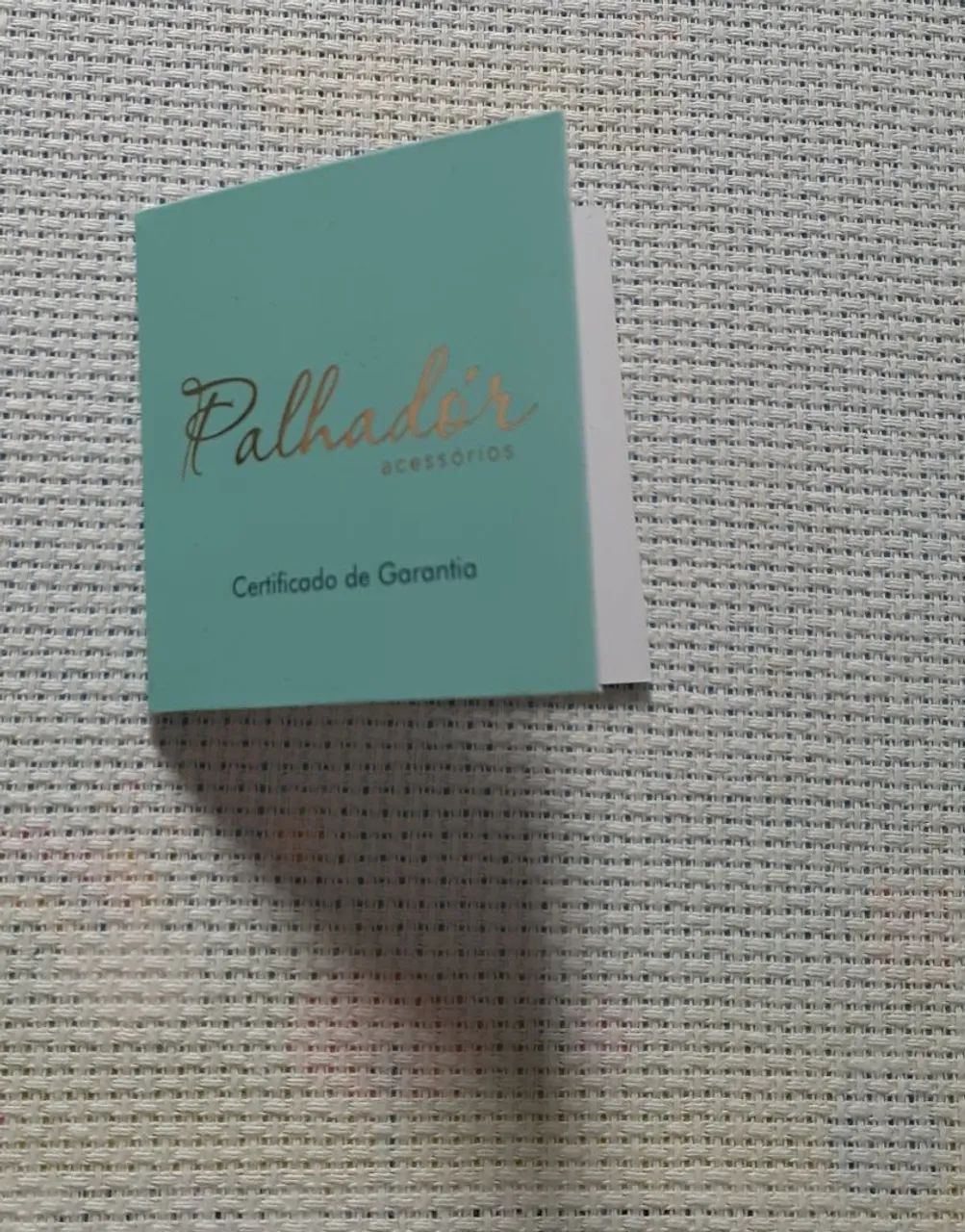 Colar folheado letra B da Palhador  - Foto 4