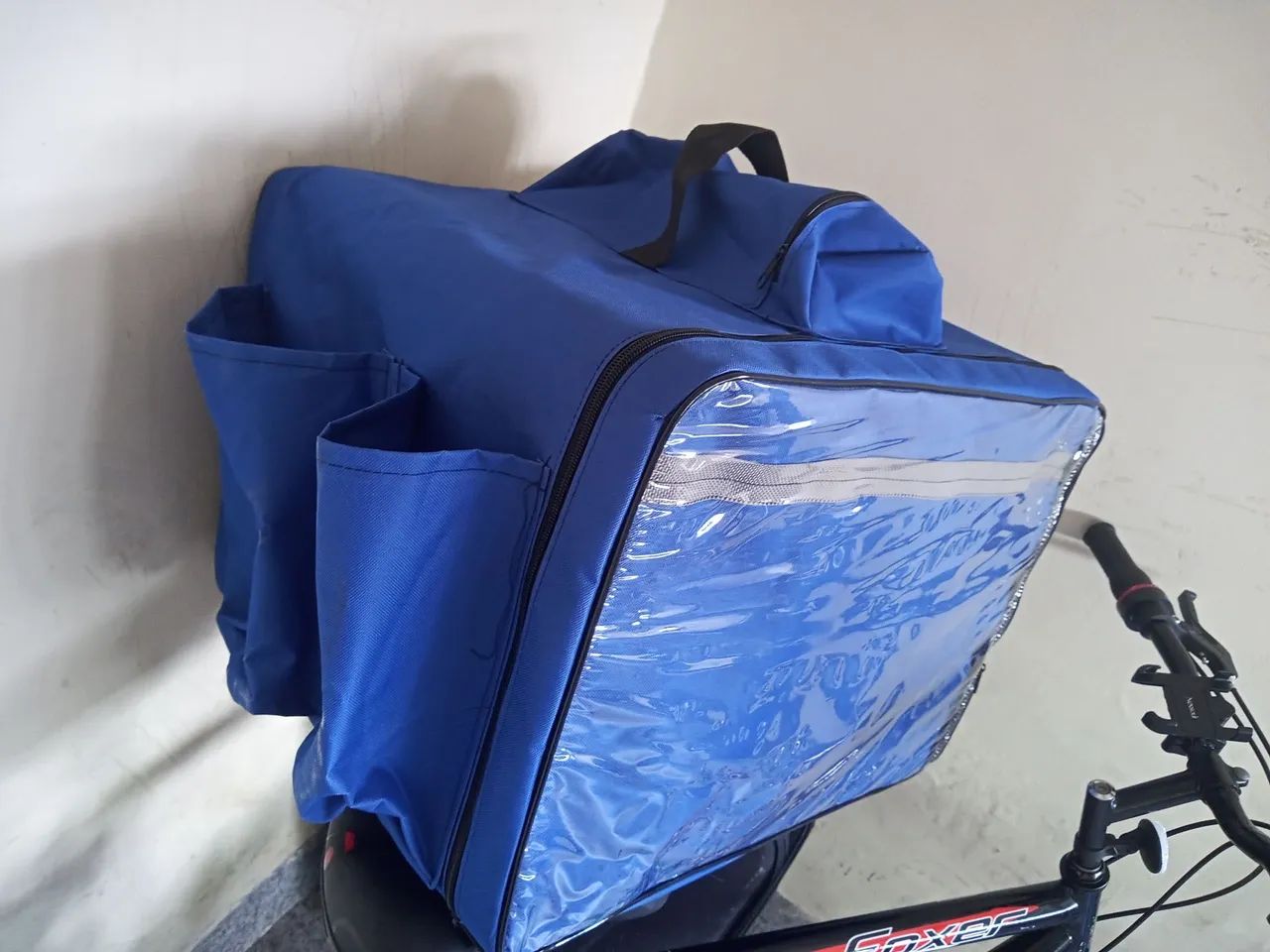 BIKE (BICICLETA COM MARCHA E BAG MOTOBOY E TELEMOVEL PARA CELULAR E CADEADO COM CHAVE) - Foto 2