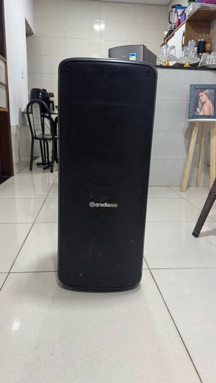 Caixa de Som Amplificada Gradiente GCA-203 1000W Bluetooth