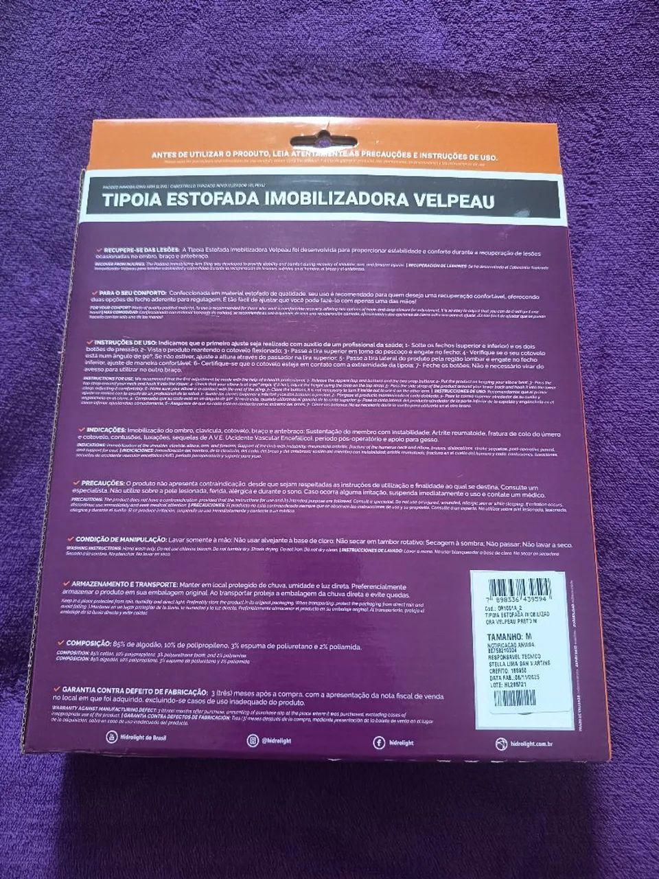 Tipóia Estofada Americana - Foto 2