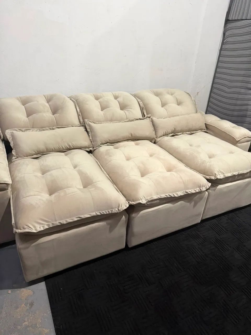 SOFÁ RETRÁTIL RECLINÁVEL + ENTREGA GRÁTIS 