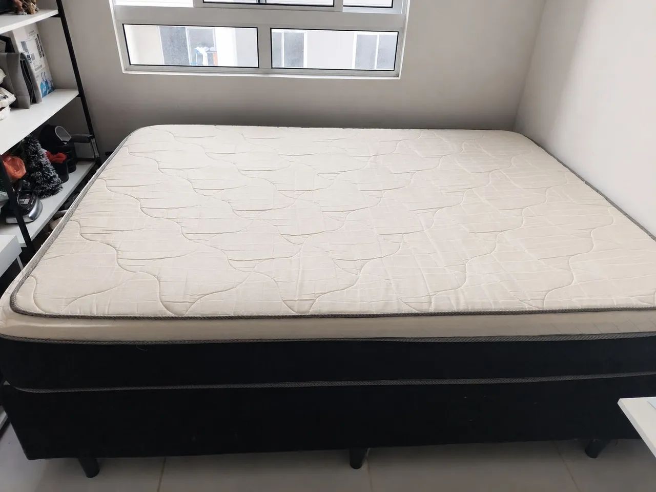 Base + colchão casal