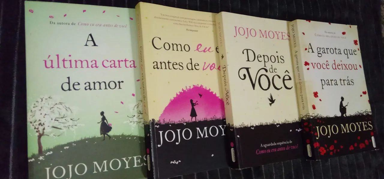 Kit 4 livros - Jojo Moyes 