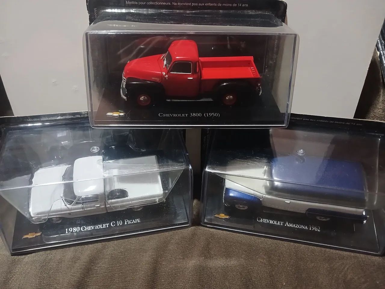 Pac com 7 Carrinhos Miniaturas Brasileiros 