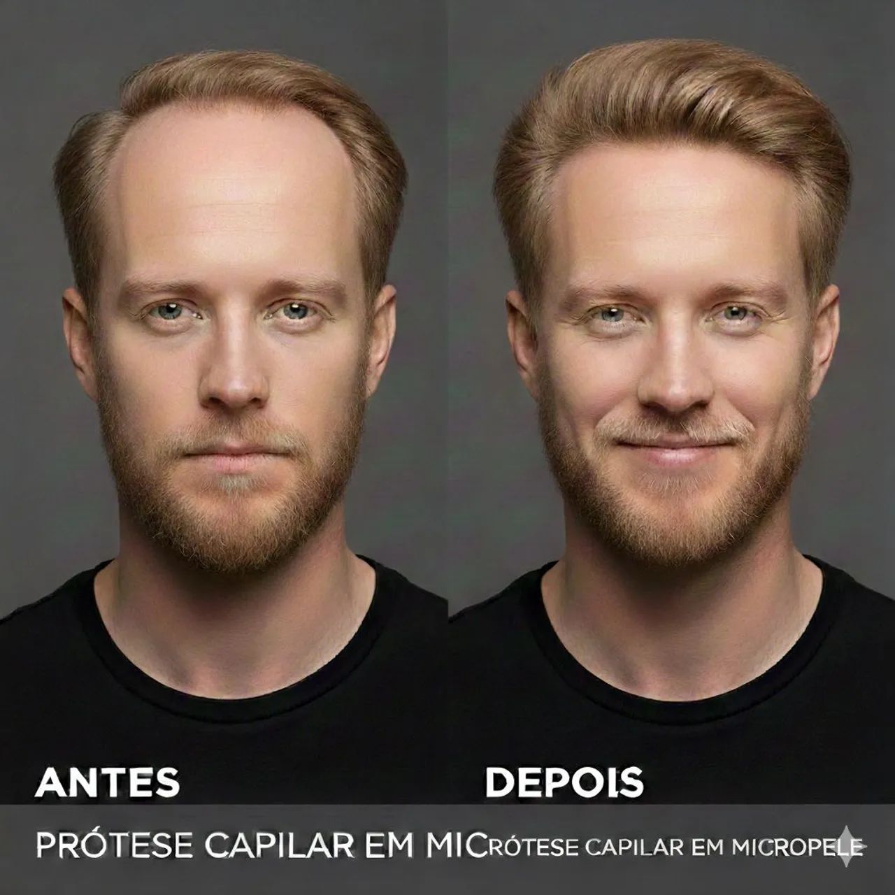 Prótese Capilar Importada em nó Cabelo Humano