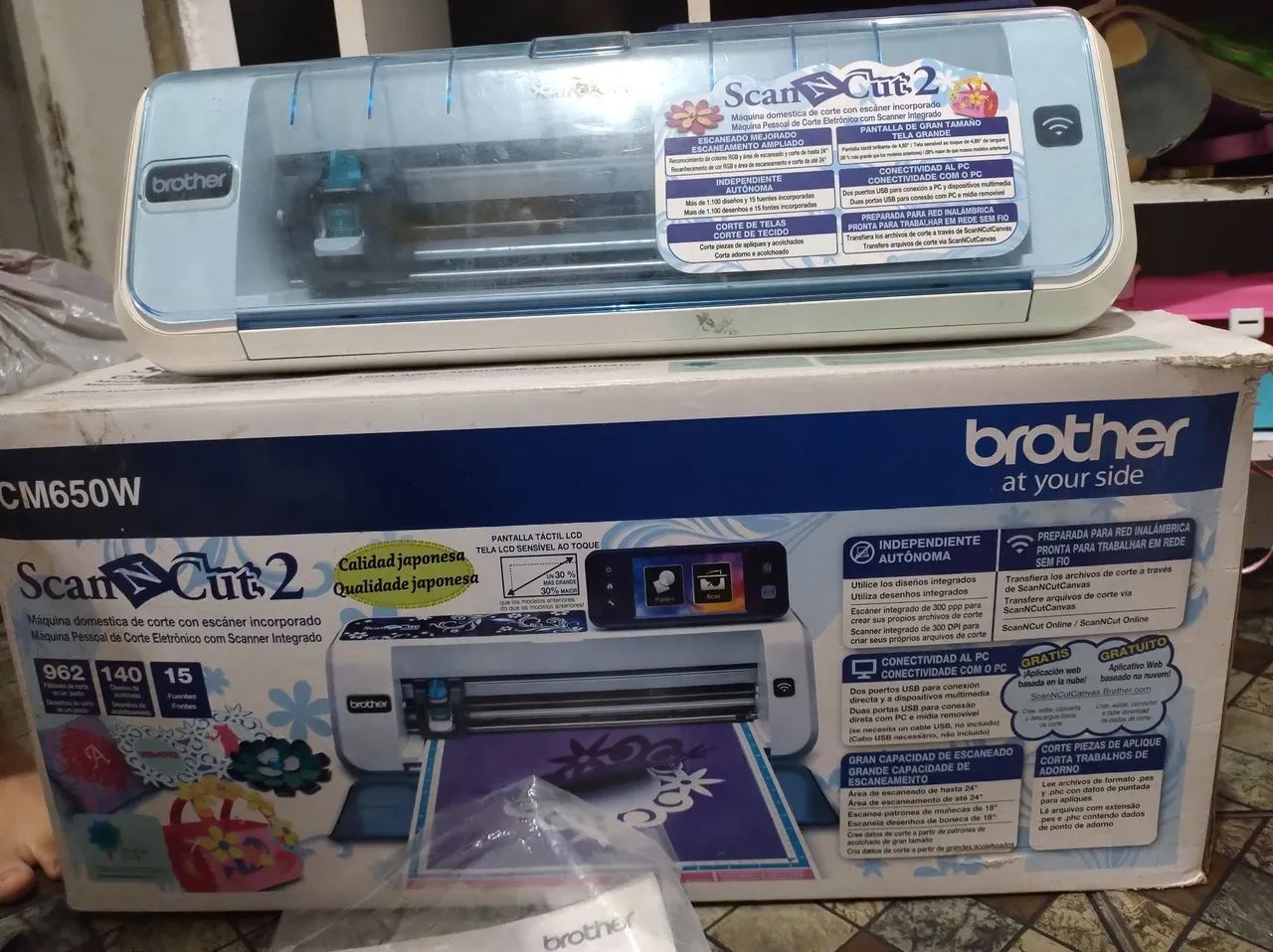 Plotter de corte scancut brother 