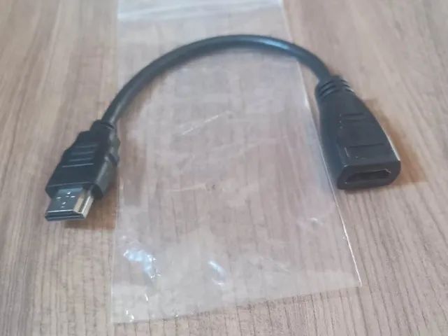 Cabo Extensor Hdmi Macho para Hdmi Fêmea 20cm