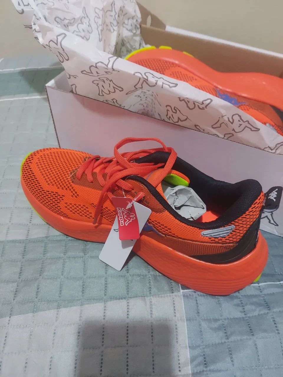 Tênis Kappa Pulse RX - Laranja - Foto 3