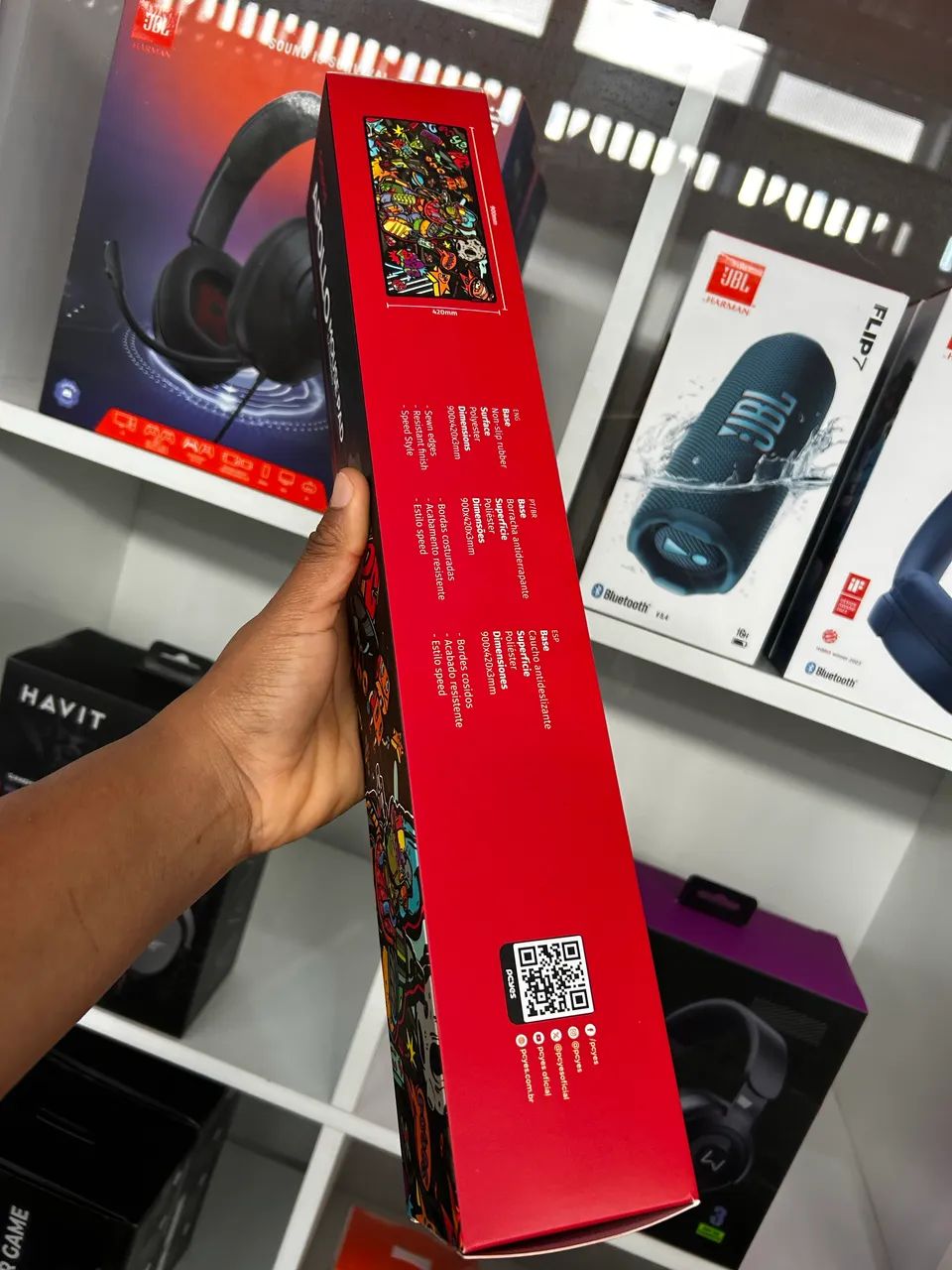 Mouse Pad gamer PCyes 90X40cm? - Foto 2