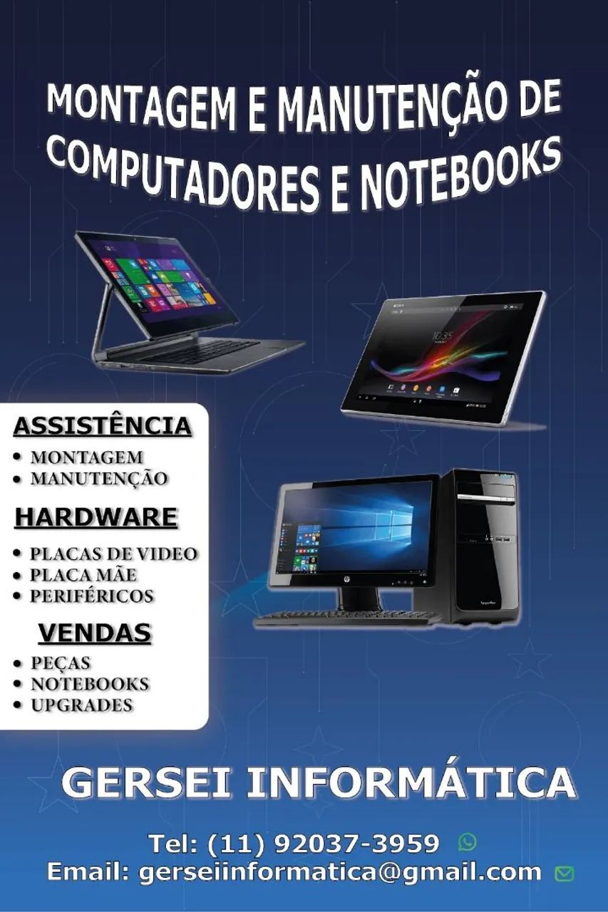 Montagem e Manutenção Profissional: PC e Notebook