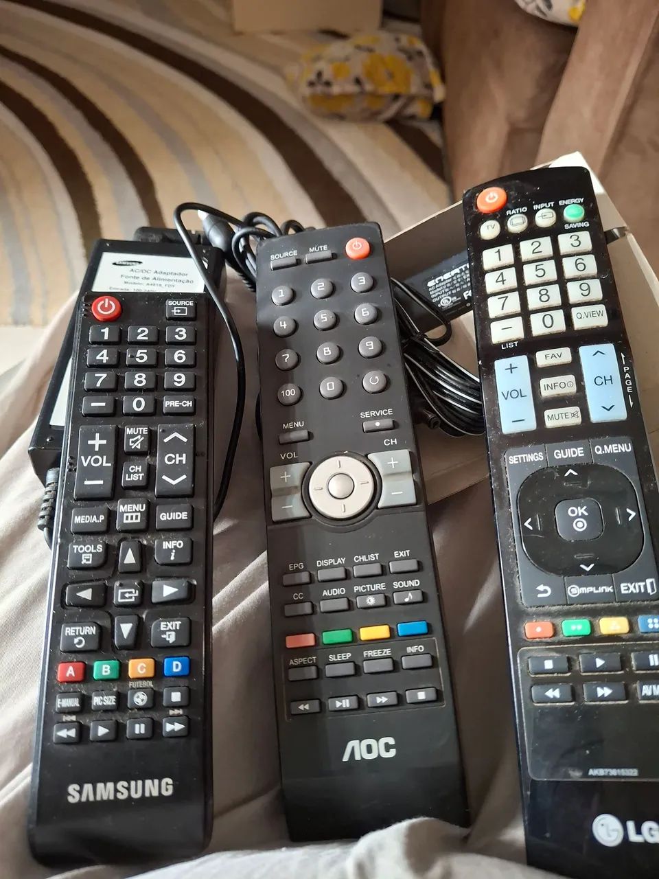 Controles mais fonte