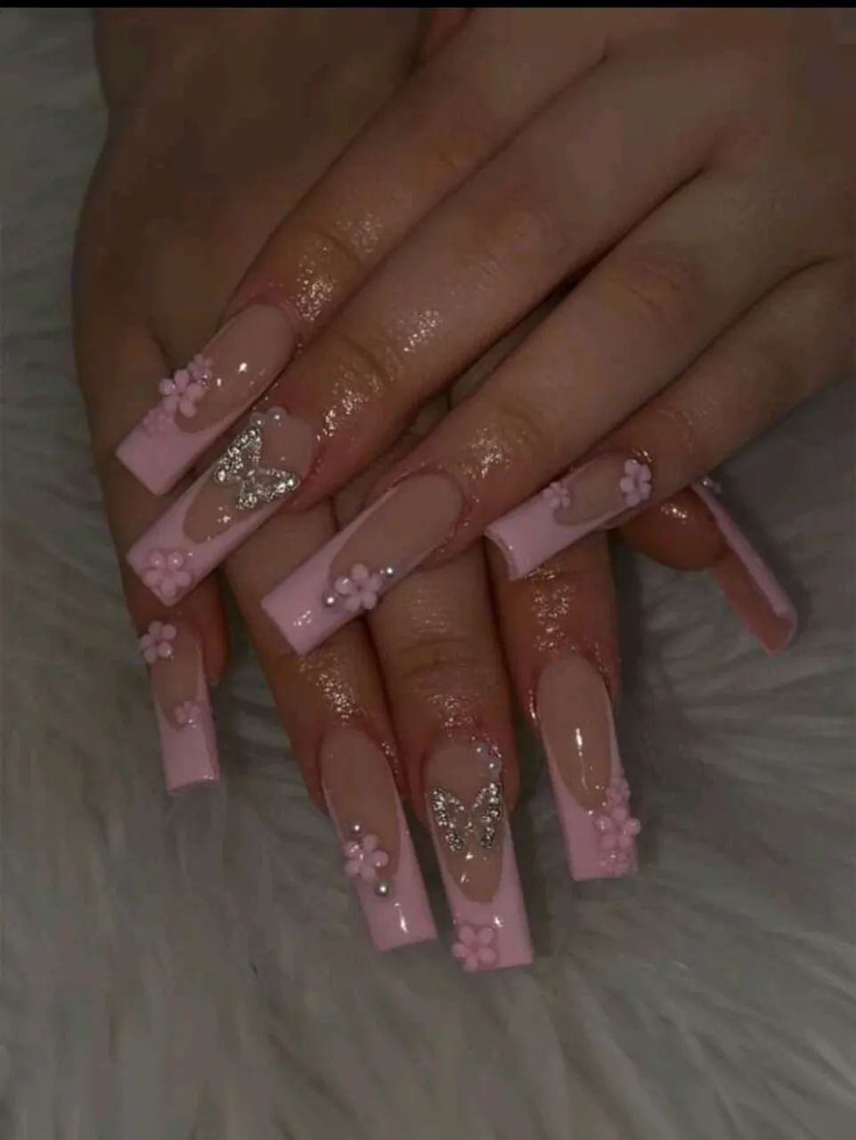 Unhas postiças naturais 