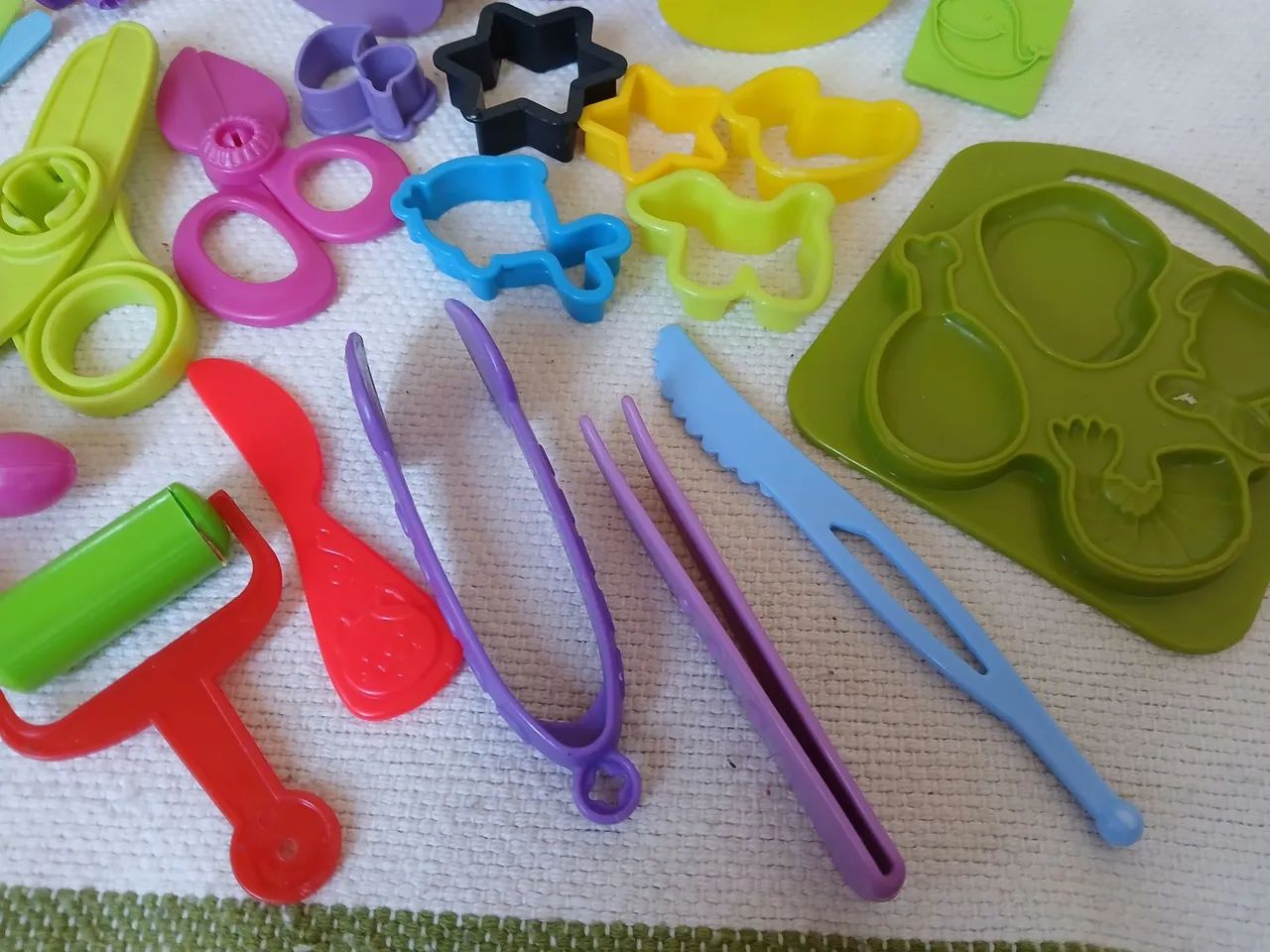 Kit brinquedo usado para massinha de modelar  - Foto 4
