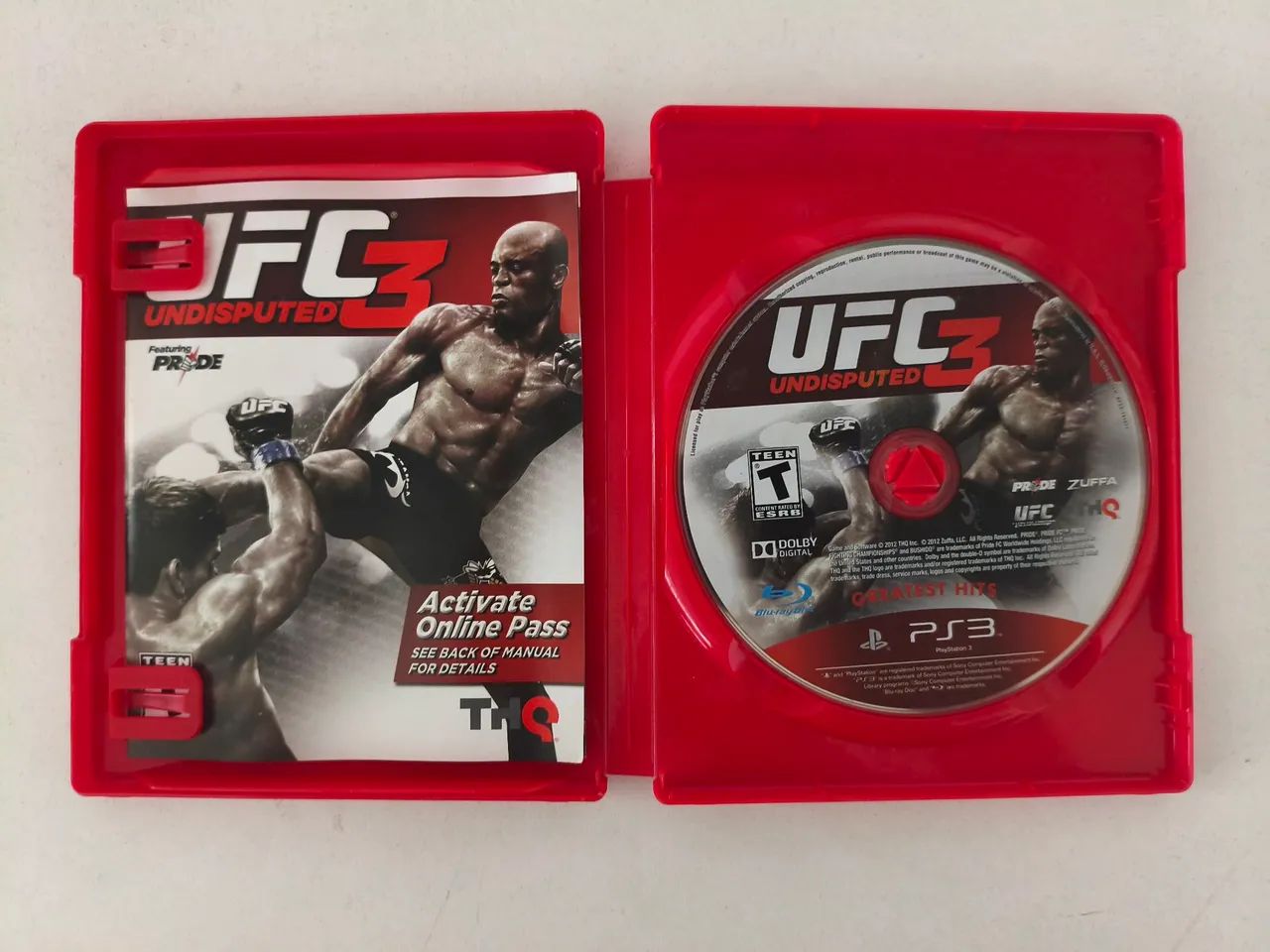 Jogo UFC Undisputed 3 original PS3 - Foto 2