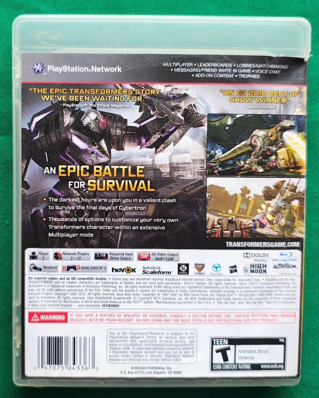 Transformers Fall Of Cybertron = R$: 190 - Foto 5