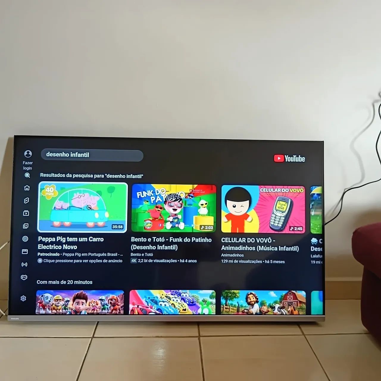 Smart TV Philips 50 polegadas 4k - Foto 4
